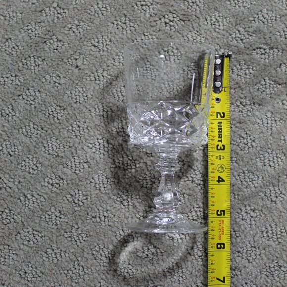 J G. Durand Set of 8 Cristal d' Arques St Germain n4 Crystal Wine Glasses 5 Oz - Picture 5 of 7